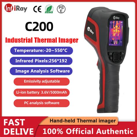 Infiray C200 Thermal Imager Resolution 256 x192 25Hz PCB Circuit ...