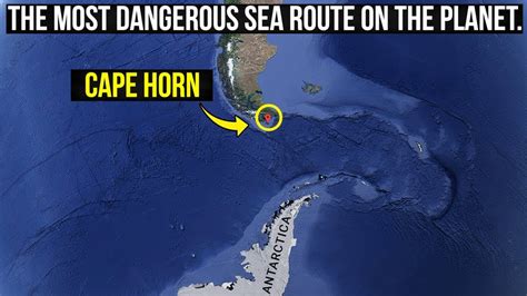 The Most Dangerous Sea Route On The Planet Past Cape Horn Through The Drake Passage Youtube