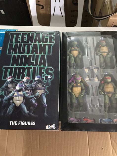 NECA Teenage Mutant Ninja Turtles Movie Figures, Hobbies & Toys, Toys & Games on Carousell