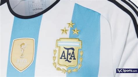 Nueva camiseta de la Selección Argentina con 3 estrellas dónde