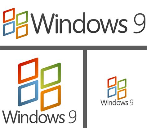 Windows 9 --- Logo Idea --- FanArt by kevboard on DeviantArt