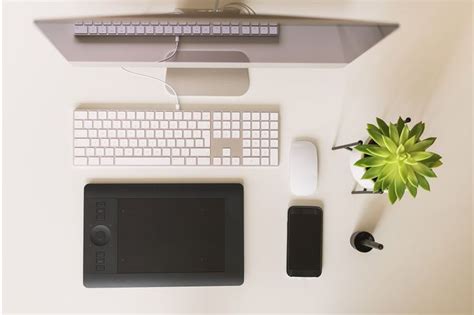 White Office Desk Table With White Desk Office Table Top Photography