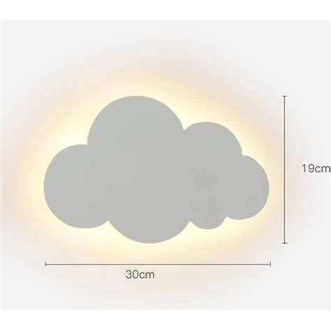 Applique Murale Nuage Led B B Ma Belle Veilleuse