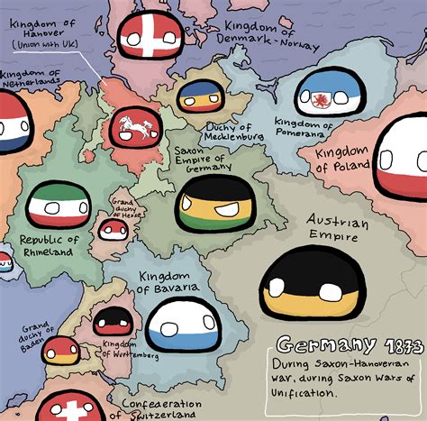 Countryballs map of Germany, 1873 : r/imaginarymaps