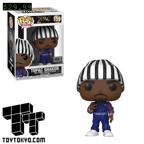 Funko Pop! Rocks: 2PAC - Tupac Shakur #159 FYE Exclusive now available ...
