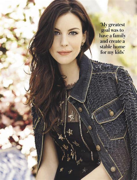 Liv Tyler Woman And Home South Africa September 2019 Issue • Celebmafia