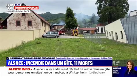 Incendie à Wintzenheim Dix corps sont bien présents on recherche