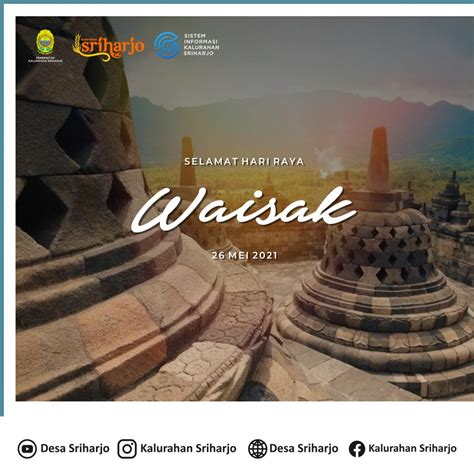 Selamat Hari Raya Waisak Website Kalurahan Sriharjo