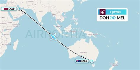 Qr Flight Status Qatar Airways Doha To Melbourne Qtr