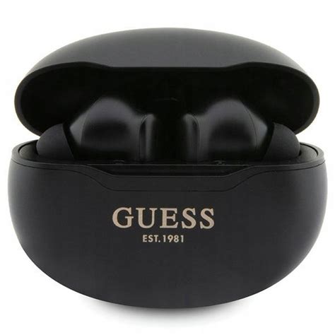 Купить Guess Bluetooth наушники GUTWST50EK TWS + док-станция черный ...