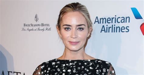 Emily Blunt Et Son Mari John Krasinski Photocall De La Soir E Bafta