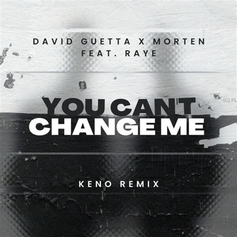 Stream DAVID GUETTA X MORTEN You Can T Change Me KENO RMX Shortcut