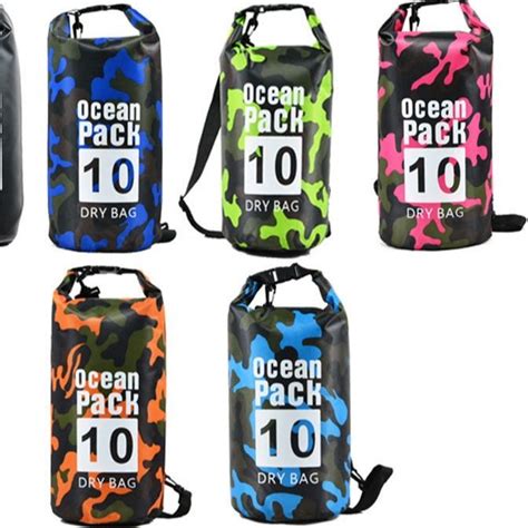 Ocean Pack Camouflage Dry Bag Waterproof Bucket Bag Sling Shoulder Backpack Outdoor Oceanpack