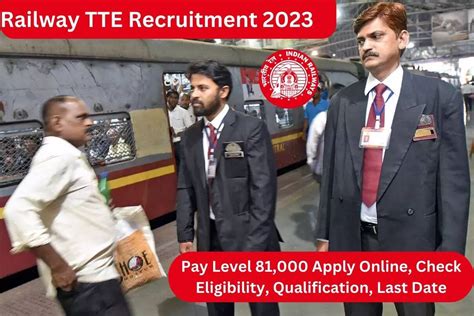 Railway Tte Recruitment Pay Level Apply Online Check