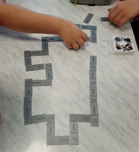 Chemické domino by Hana Valentová | Education | Printables.com