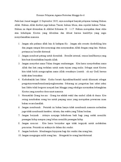 Hukum Tuhan Pdf