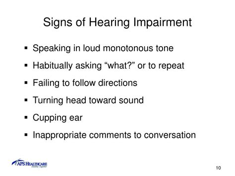 PPT - Hearing and Visual Impairment PowerPoint Presentation, free ...