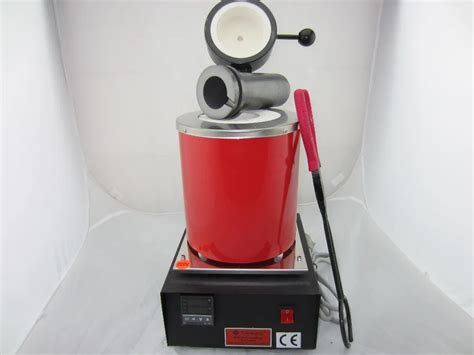 220 Voltage And 2KG Capacity Gold Electric Melting Furnaces With 1pc