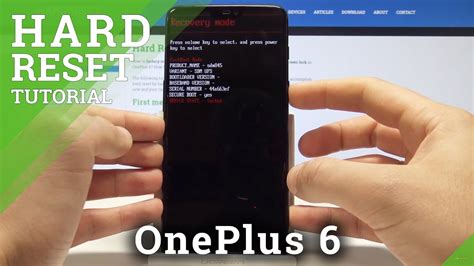 Hard Reset Oneplus Bypass Screen Lock Factory Reset By Recovery