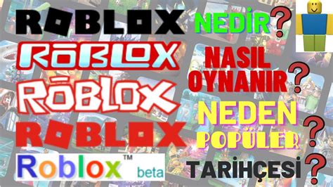 Roblox Nedir Nas L Oynan R Neden Pop Ler Tarih Esi Youtube