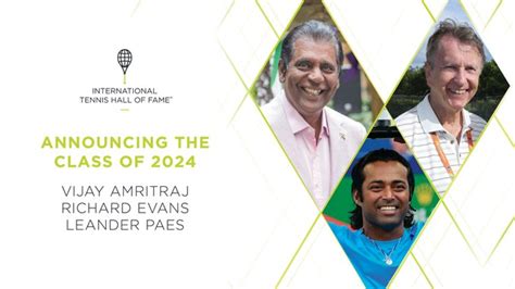 Leander Paes Vijay Amritraj Become First Asian Men To Be Inducted In