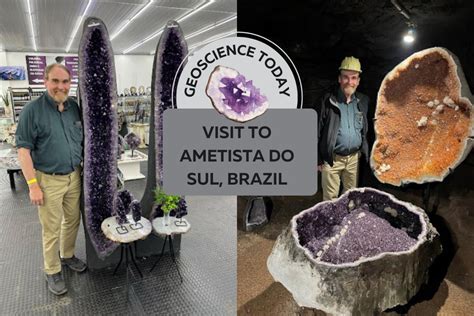 Visit To Ametista Do Sul Brazil Geoscienceinfo