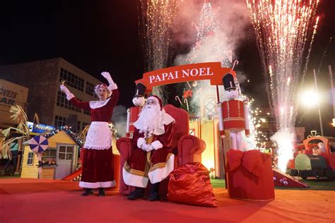 Abertura do Natal em ST teve brilho e emoção Farol de Notícias