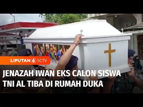 Jenazah Iwan Eks Calon Siswa Tni Al Tiba Di Rumah Duka Nias Selatan