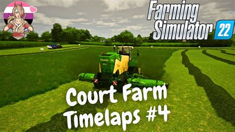 Plowing Planting Oats And Making Silage Bales Court Farm Timelaps