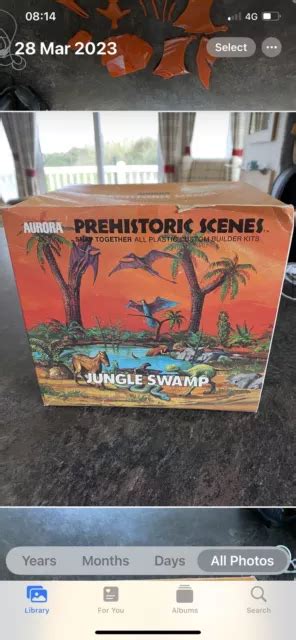 AURORA PREHISTORIC SCENES Jungle Swamp Kit No 740 300 160 00 PicClick UK