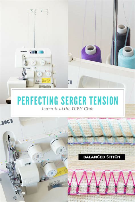 Serger Tension Made Easy Beginner Sewing Projects Easy Sewing Hacks Sewing Basics