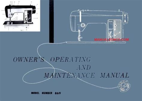 Sewing Machine Instruction Manuals Pdf Download