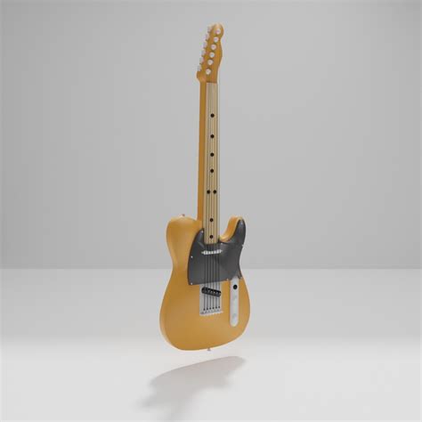 ArtStation - Telecaster Guitar 🎸