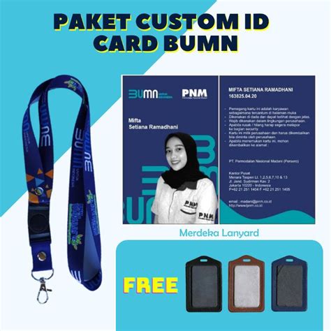 Desain Id Card Bumn Baru Imagesee