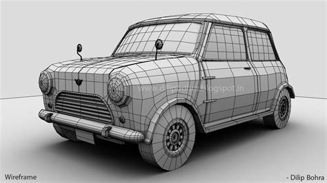 Car model for maya 3d model blueprints of car - jescompare