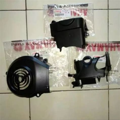 Jual Cover Tutup Mesin Set Yamaha Mio Sporty Smile Original Ygp Yamaha