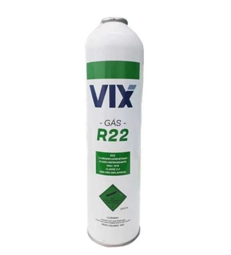 Fluido Gás Refrigerante Ar Condicionado Vix R22 ONU1018 950g Peças e