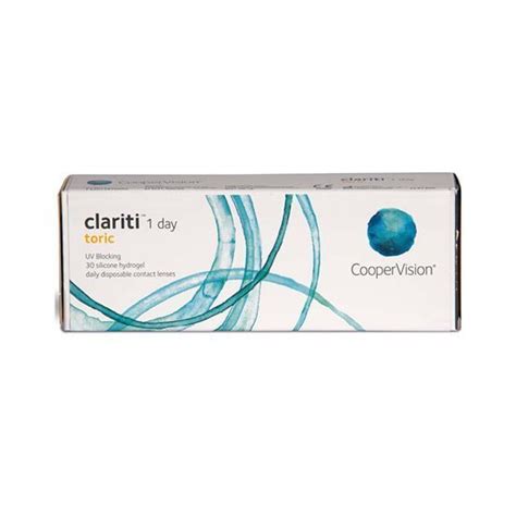Clariti 1 Day 30 Pack - Cooper Vision - Right Eye - Online Lenses