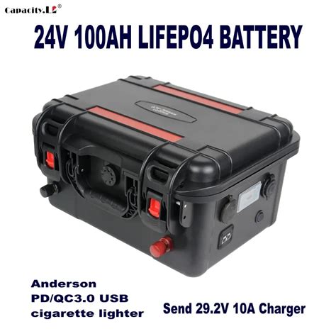 Kapazit T Li 24v 100ah Lifepo4 Batterie Pack Wiederauf Ladbare Solar