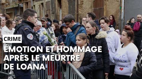 Vidéos Emotion Et Hommage à Sedan Après Le Meurtre De Loana Lardennais