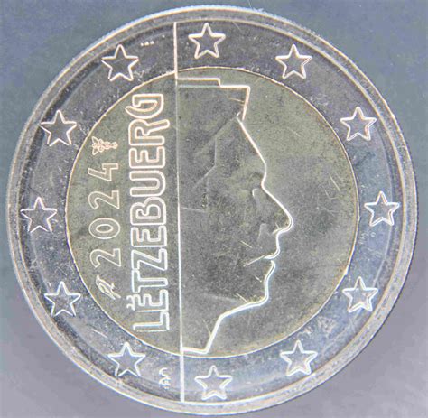 Luxembourg 2 Euro Coin 2024 Euro Coins Tv The Online Eurocoins