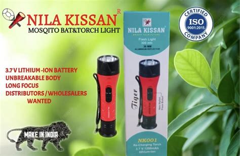 Nila Kissan Rechargeable Torch At Rs Piece Rechargeable Torches