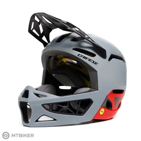 Dainese Linea 01 MIPS Prilba Nardo Gray Red MTBIKER Shop