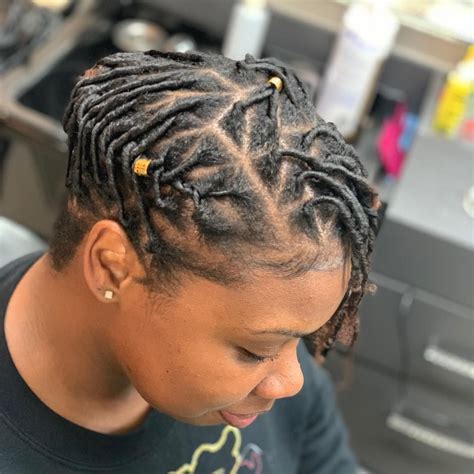 Beginner Short Loc Styles For Females