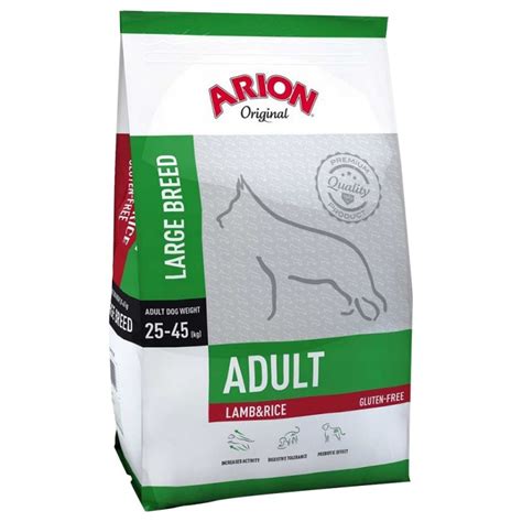 Arion Original Adult Large Breed Lamb Rice Kg Riemukauppa