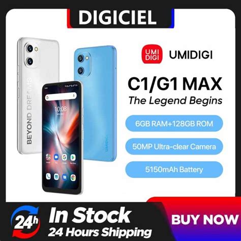 UMIDIGI C1 Dual SIM Unlocked Smartphone Android 12 Go 5150mAh Battery