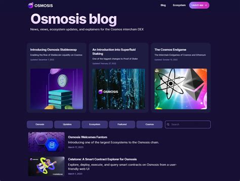 Osmosis On Twitter The Osmosis Blog Get Exclusive Insights