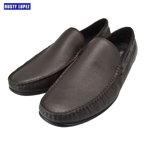 Rusty Lopez Men's Leather Loafers Shoes (Jared) | Shopee Philippines