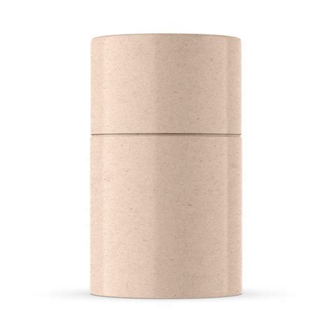 Premium Photo Kraft Paper Tube Mockup