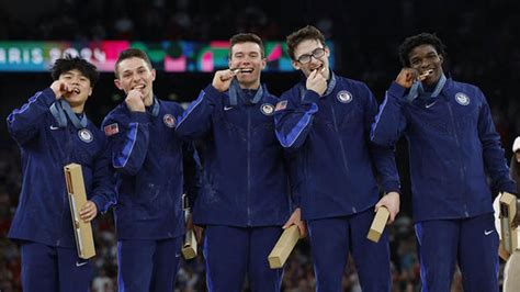 U.S. Men Win Their First Olympic Gymnastics Team Medal In 16 Years